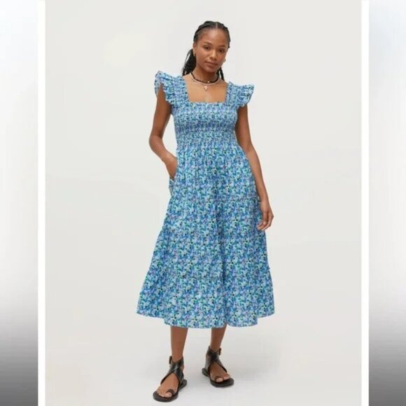 Hill House Dresses & Skirts - Hill House x Stephanie Fishwick Ellie Nap Dress in Beflowered Charm Size XS